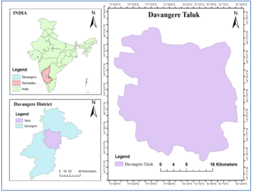 Study Area (Davangere Taluk)