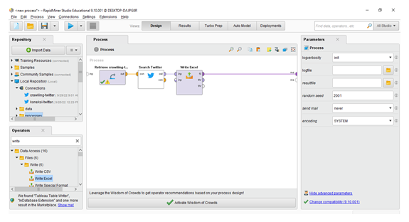 Preparation for Crawling Data